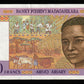 MADAGASCAR - 5000 Francs, 1000 Ariary (1995) P.78b SPL+ / AU+