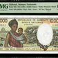 DJIBOUTI - 10000 Francs (1984) P.39b NEUF / PMG Superb Gem Unc 67 EPQ