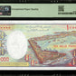 DJIBOUTI - 10000 Francs (1984) P.39b NEUF / PMG Superb Gem Unc 67 EPQ