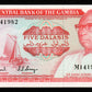 GAMBIE - GAMBIA - 5 Dalasis (1972-1986) P.5c NEUF / UNC