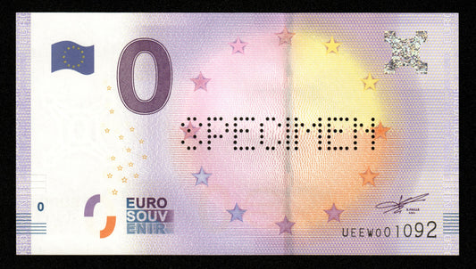 Billet Euro Souvenir Touristique 0€ SPECIMEN 2016, Big Ben NEUF / UNC