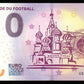 Billet Souvenir 0 Euro - France, LE MONDE DU FOOTBALL SPECIMEN 2018 NEUF / UNC