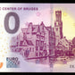 Billet Souvenir 0 Euro - Belgium, HISTORIC CENTER OF BRUGES 2018-1 NEUF / UNC