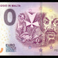 Billet Souvenir 0 Euro - Malta, CARAVAGGIO IN MALTA 2019-1 NEUF / UNC