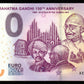 Billet Souvenir 0 Euro - India, GANDHI 150th ANNIVERSARY TALE OF THE TURBAN 1893 2019-3 NEUF / UNC