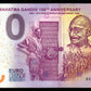 Billet Souvenir 0 Euro - India, GANDHI 150th ANNIVERSARY Série 10 billets NEUF / UNC