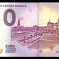 Billet Souvenir 0 Euro - Spain, PLAZA DE ESPAÑA SEVILLA 2019-1 NEUF / UNC