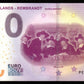 Billet Souvenir 0 Euro - Netherlands - REMBRANDT DE STAALMEESTERS 2019-3 NEUF / UNC