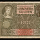 PAYS-BAS - NETHERLANDS - 100 Gulden 1942 P.51c TB / Fine