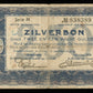 PAYS-BAS - NETHERLANDS - 2,5 Gulden 1938 Zilverbon P.62 B / Good