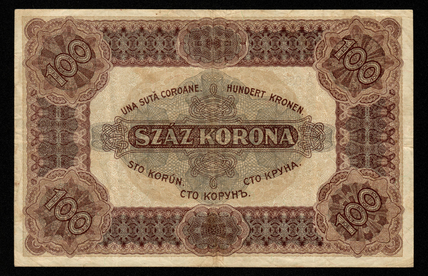 HONGRIE - HUNGARY - 100 Korona 1920 P.63 TB / Fine