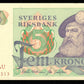 SUÈDE - SWEDEN - 5 Kronor 1976 P.51c NEUF / UNC