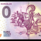 Billet Souvenir 0 Euro - Portugal, GALO DE BARCELOS 2019-1 NEUF / UNC