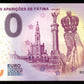 Billet Souvenir 0 Euro - Portugal, 100 ANOS APARIÇÕES DE FÁTIMA 1917 - 2017-1 NEUF / UNC