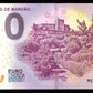 Billet Souvenir 0 Euro - Portugal, CASTELO DE MARVÃO 2018-1 NEUF / UNC