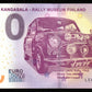 Billet Souvenir 0 Euro - MOBILIA KANGASALA - RALLY MUSEUM FINLAND 2018-1 NEUF / UNC