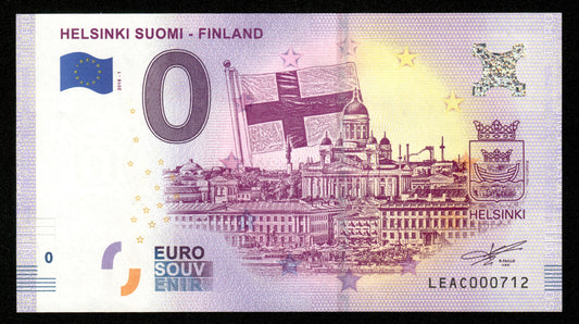 Billet Souvenir 0 Euro - HELSINKI SUOMI - FINLAND 2018-1 NEUF / UNC