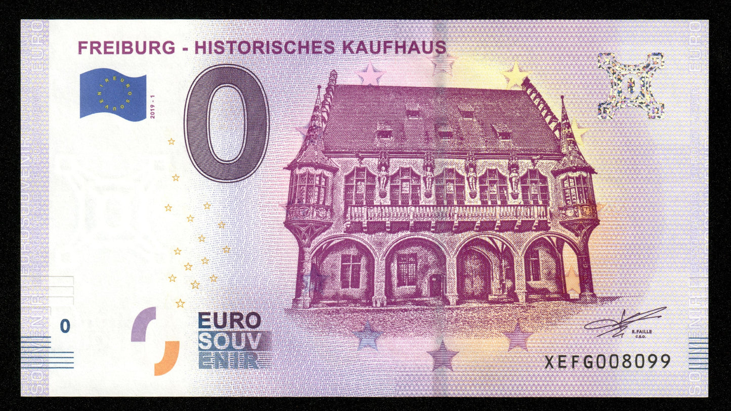 Billet Souvenir 0 Euro - Germany, FREIBURG - HISTORISCHES KAUFHAUS 2019-1 NEUF / UNC