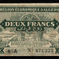 ALGÉRIE - ALGERIA - 2 Francs Région Économique 1944 P.99a TB / Fine