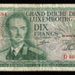 LUXEMBOURG - 10 Francs 1967 P.53a TB / Fine