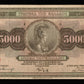 GRÈCE - GREECE - 5000 Drachmai 1932 P.103a TB / Fine