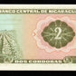 NICARAGUA - 2 Cordobas 1972 P.121a NEUF / UNC