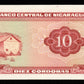 NICARAGUA - 10 Cordobas 1972 P.123 NEUF / UNC