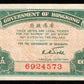 HONG KONG - 5 Cents (1941) P.314 SUP+ / XF+