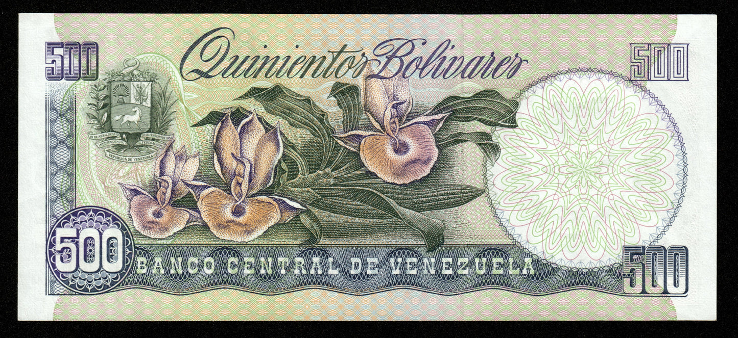 VENEZUELA - 500 Bolivares 1990 P.67d NEUF / UNC