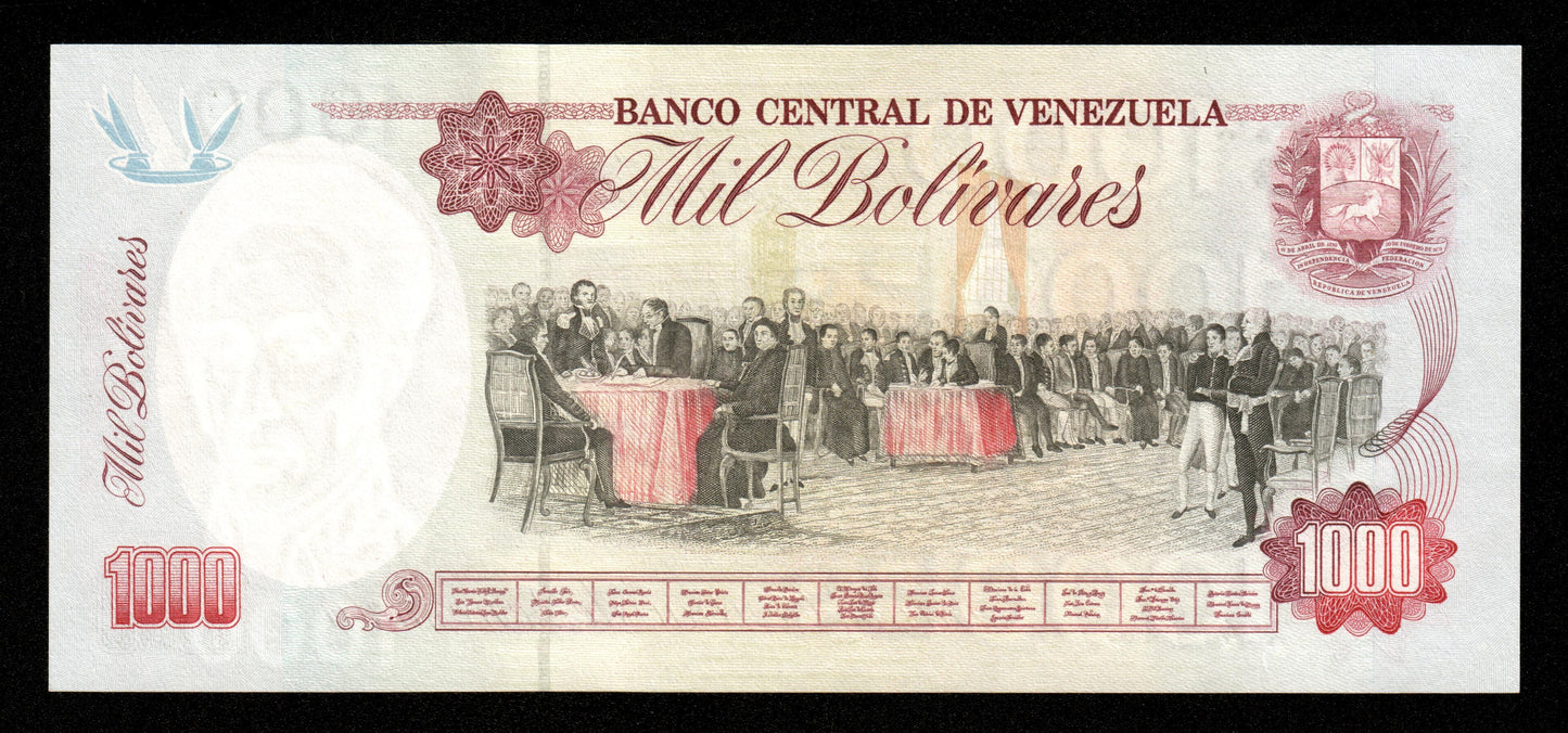 VENEZUELA - 1000 Bolivares 1992 P.73b NEUF / UNC