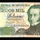 VENEZUELA - 2000 Bolivares 1998 P.77c NEUF / UNC