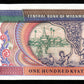 BIRMANIE - MYANMAR - 100 Kyats (1996) P.74b NEUF / UNC