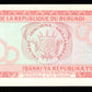 BURUNDI - 20 Francs 1988 P.27b pr.NEUF / UNC-