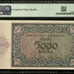 CROATIE - CROATIA - 5000 Kuna 1943 Pick 14a NEUF / PMG Gem Unc 66 EPQ