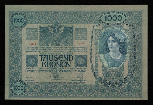 AUTRICHE - AUSTRIA - 1000 Kronen 1902 P.8a pr.NEUF / UNC-