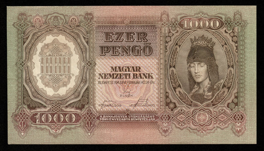 HONGRIE - HUNGARY - 100 Pengo 1943 P.116 pr.NEUF / UNC-