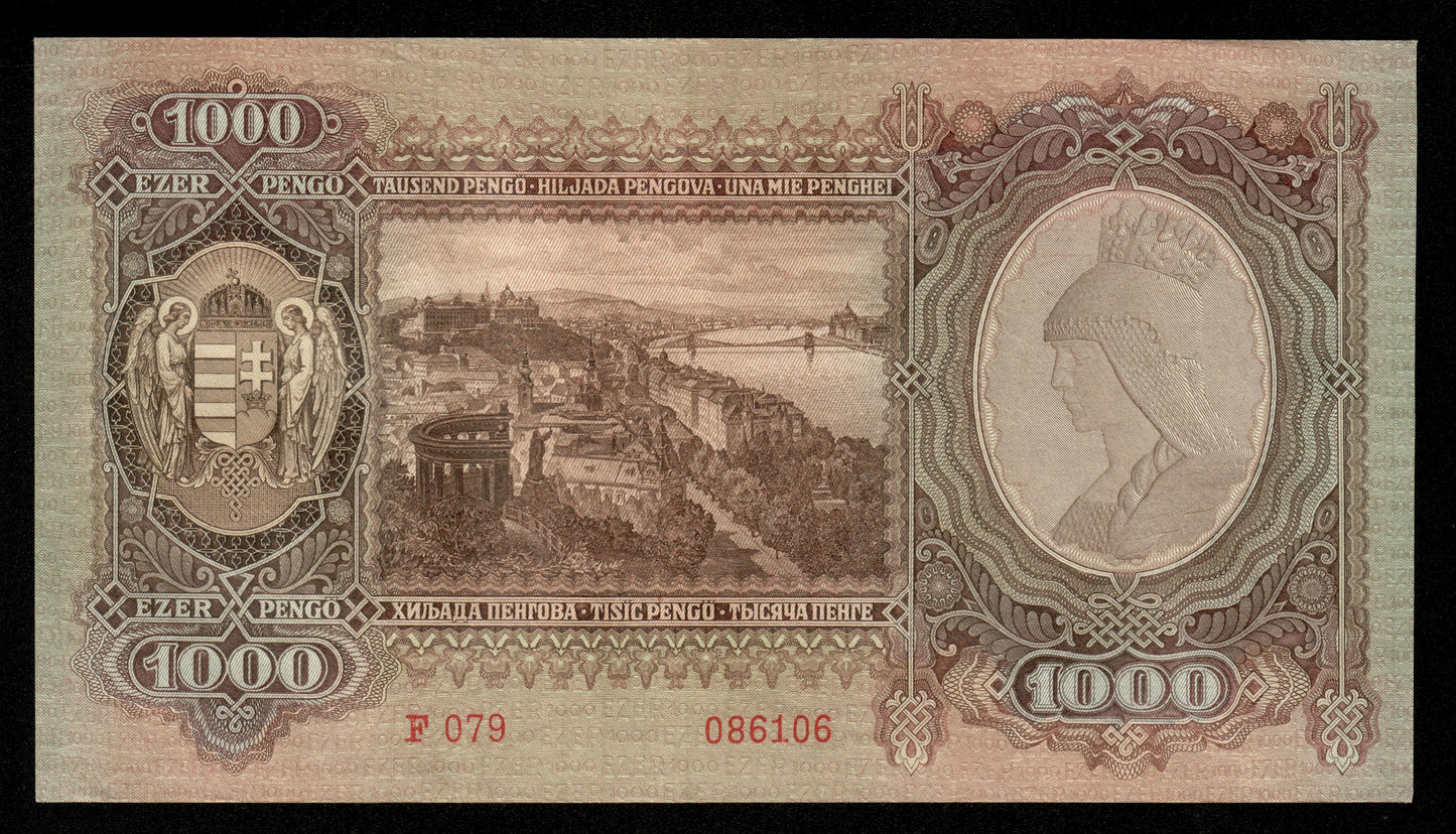 HONGRIE - HUNGARY - 100 Pengo 1943 P.116 pr.NEUF / UNC-