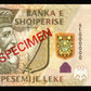 ALBANIE - ALBANIA - 5000 Leke 2007 Specimen P.75as SUP+ / XF+