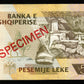 ALBANIE - ALBANIA - 5000 Leke 2007 Specimen P.75as SUP+ / XF+