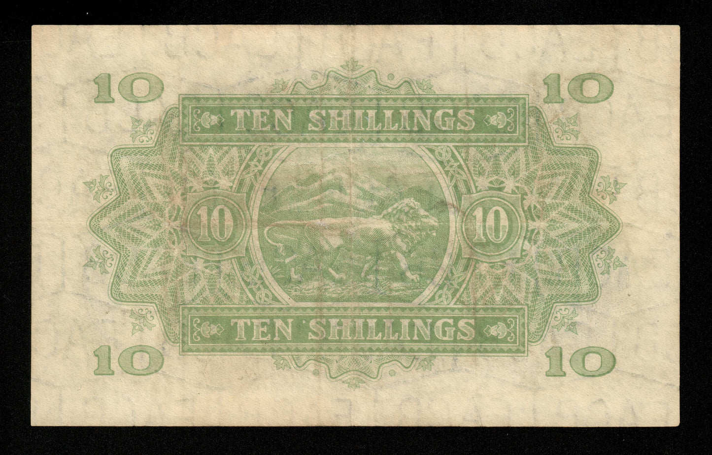 AFRIQUE DE L'EST - EAST AFRICA - 10 Shillings 1953 P.34 TTB / VF