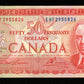 CANADA - 50 Dollars 1975 P.90a, BC-51a Lawson & Bouey SUP / XF