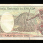 RWANDA - 1000 Francs 1978 P.14a TTB / VF