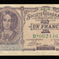 BELGIQUE - BELGIUM - 1 Franc 1916 P.86b TTB+ / VF+