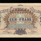 BELGIQUE - BELGIUM - 1 Franc 1916 P.86b TTB+ / VF+