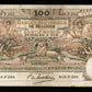 BELGIQUE - BELGIUM - 100 Francs 1914 P.78 TB / Fine