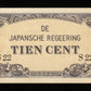 INDES NÉERLANDAISES - NETHERLANDS INDIES - 10 Cent 1942 P.121a SPL / AU