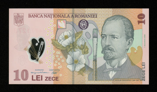 ROUMANIE - ROMANIA - 10 Lei 2008 (2010) P.119f Polymer NEUF / UNC