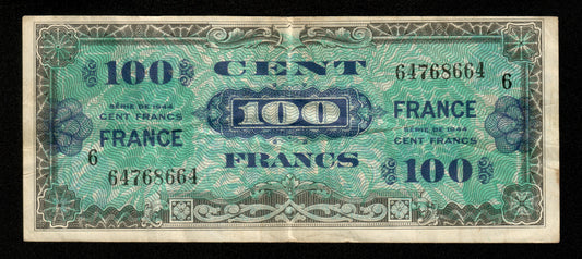 FRANCE - Trésor - 100 Francs France 1945 VF.25.06, P.123c TTB / VF