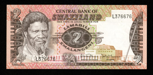 SWAZILAND - 2 Emalangeni (1984) P.8b NEUF / UNC