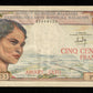 MADAGASCAR - 500 Francs (1966) P.58a TTB+ / VF+